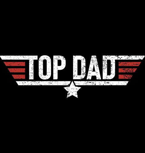 Obrázek produktu Pánské tričko Vintage Top Dad Top Gun