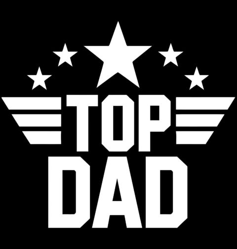 Obrázek produktu Pánská mikina Nejlepší Táta Top Dad Top Gun