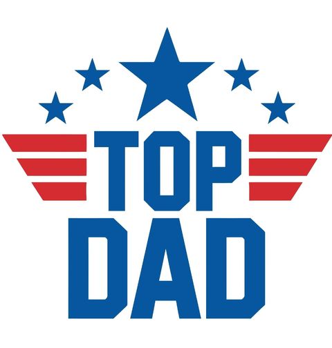 Obrázek produktu Pánské tričko Táta Pilot Top Dad Top Gun