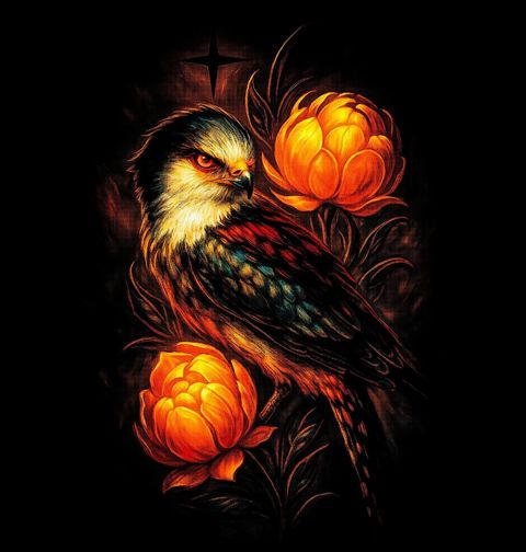 Obrázek produktu Dámské tričko Sokol stěhovavý