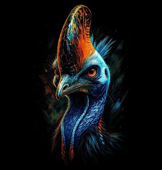 Obrázek 2 produktu Dětské tričko Kasuár přílbový