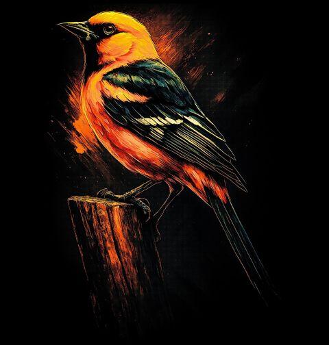 Obrázek produktu Pánské tričko Trupiál baltimorský