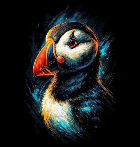 Obrázek produktu Dámské tričko Papuchalk severní