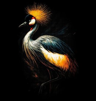 Obrázek 2 produktu Dětské tričko Jeřáb královský