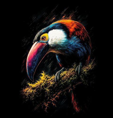 Obrázek produktu Dámské tričko Tukan toko