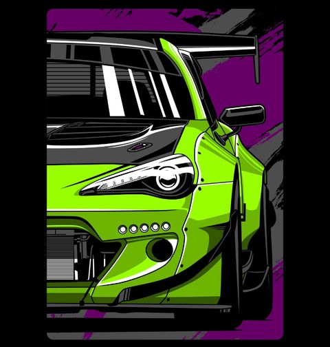 Obrázek produktu Pánská mikina Subaru BRZ JDM Car