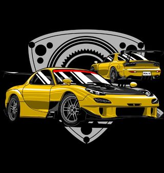 Obrázek 2 produktu Dětské tričko Legendární Mazda RX-7