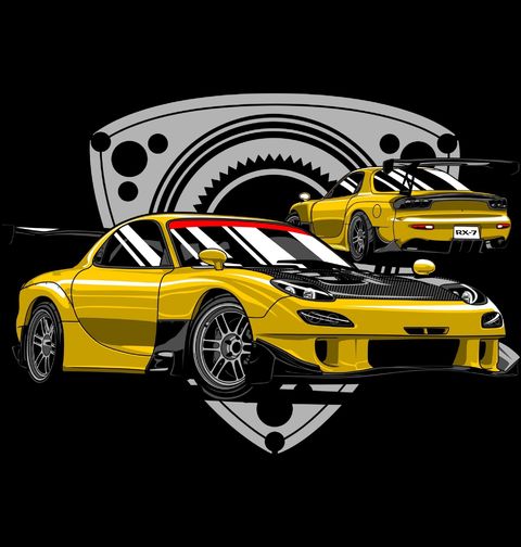 Obrázek produktu Dětské tričko Legendární Mazda RX-7