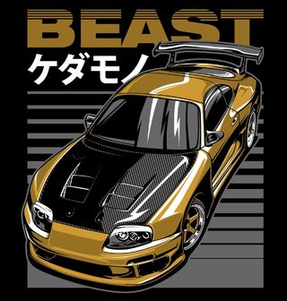 Obrázek 2 produktu Dámské tričko Supra MK4 BEAST