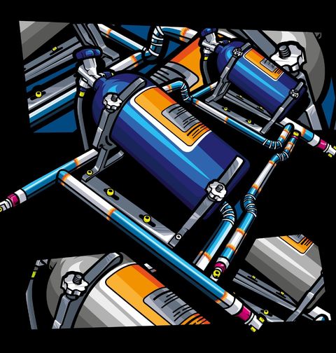 Obrázek produktu Dětské tričko Tuningové Láhve Dual Nitrous Bottle