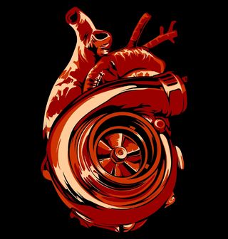 Obrázek 2 produktu Pánské tričko Turbo Srdce