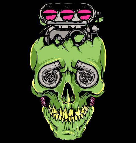 Obrázek produktu Dámské tričko Turbo Lebka