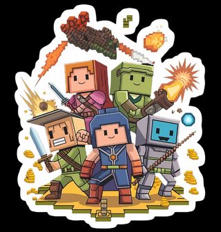 Obrázek 2 produktu Dámské tričko Roblox Bojovníci