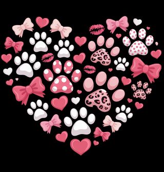 Obrázek 2 produktu Pánská mikina Růžové Srdce Pejskaře