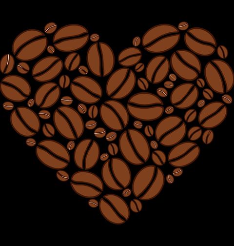 Obrázek produktu Pánská mikina Kávové Srdce