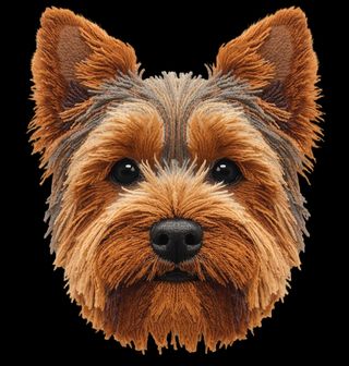 Obrázek 2 produktu Dětské tričko Háčkovaný Jorkšírský teriér