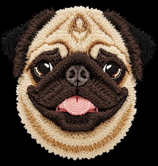 Obrázek 2 produktu Pánská mikina Háčkovaný Mops