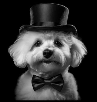 Obrázek 2 produktu Dámské tričko Gentleman Bišonek