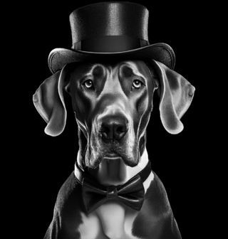 Obrázek 2 produktu Pánská mikina Gentleman Německá doga