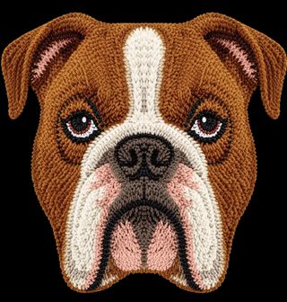 Obrázek 2 produktu Pánská mikina Háčkovaný Anglický buldok