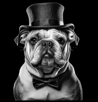 Obrázek 2 produktu Pánské tričko Gentleman Anglický buldok