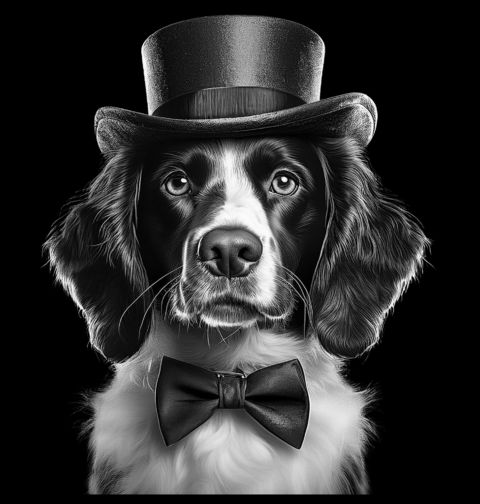 Obrázek produktu Dětské tričko Gentleman Anglický špringeršpaněl