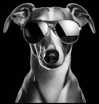 Obrázek 1 produktu Pánské tričko Whippet s Brýlemi