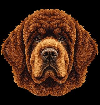 Obrázek 2 produktu Dámské tričko Háčkovaný Leonberger