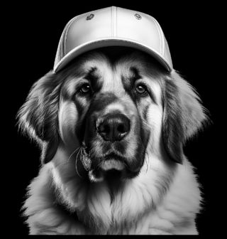 Obrázek 2 produktu Dámské tričko Leonberger s Kšiltovkou