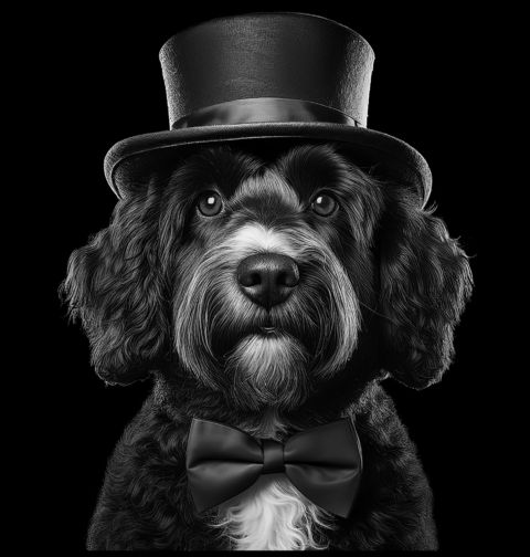 Obrázek produktu Pánská mikina Gentleman Portugalský vodní pes