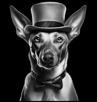 Obrázek 2 produktu Dětské tričko Gentleman Faraonský pes