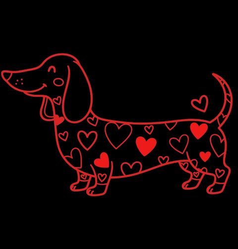 Obrázek produktu Pánská mikina Jezevčík plný Lásky