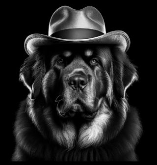 Obrázek 2 produktu Dětské tričko Tibetská doga s Kloboukem