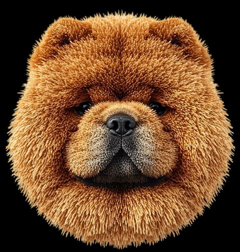 Obrázek produktu Dětské tričko Háčkovaný Chow Chow