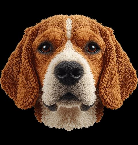 Obrázek produktu Pánské tričko Háčkovaný Bígl