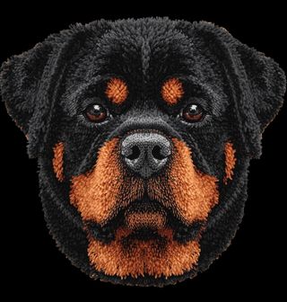 Obrázek 2 produktu Dámské tričko Háčkovaný Rotvajler