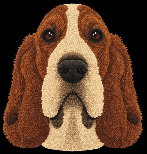 Obrázek produktu Pánská mikina Háčkovaný Baset