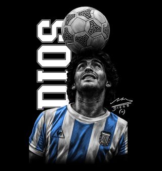 Obrázek 2 produktu Pánská mikina Bůh Diego Maradona DIOS 10