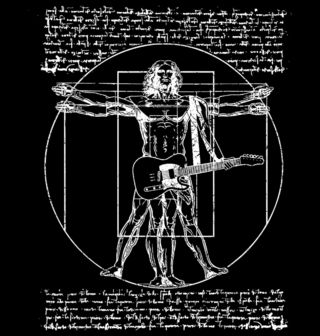 Obrázek 2 produktu Pánské tričko Vitruviánský Rocker