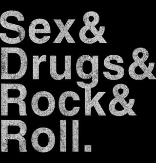 Obrázek 2 produktu Dámské tričko Sex, Drugs & Rock and Roll