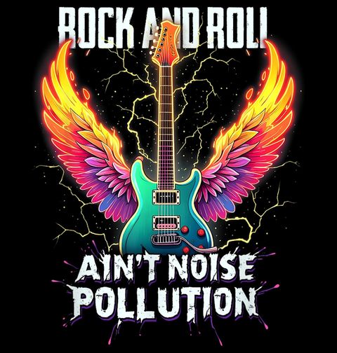 Obrázek produktu Pánské tričko Rock and Roll není hluk