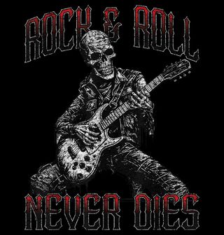 Obrázek 2 produktu Pánské tričko Rock nikdy neumírá Rock Never Dies