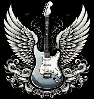 Obrázek 2 produktu Dětské tričko Andělská Křídla Rocku