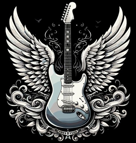 Obrázek produktu Pánská mikina Andělská Křídla Rocku