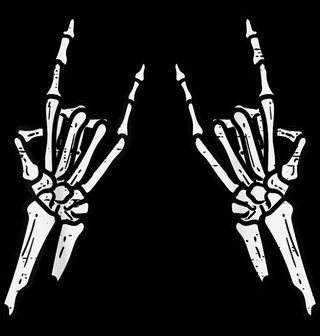 Obrázek 2 produktu Dámské tričko Rockový Kostlivec Rock On