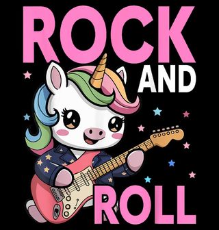 Obrázek 2 produktu Pánské tričko Rockový Jednorožec