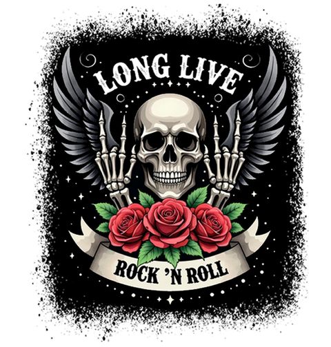 Obrázek produktu Dámské tričko Nesmrtelný Rocker Long Live Rock and Roll