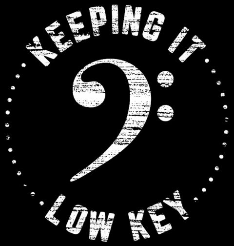 Obrázek produktu Pánská mikina Basový Klíč Keeping It Low Key