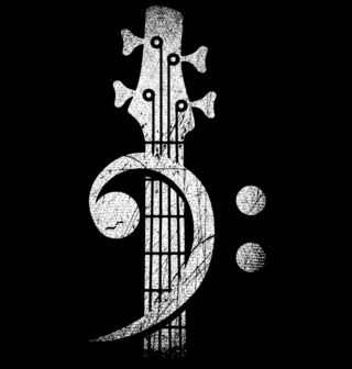 Obrázek 2 produktu Dětské tričko Basový F-klíč Baskytara