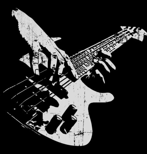 Obrázek produktu Dámské tričko Temný Basista